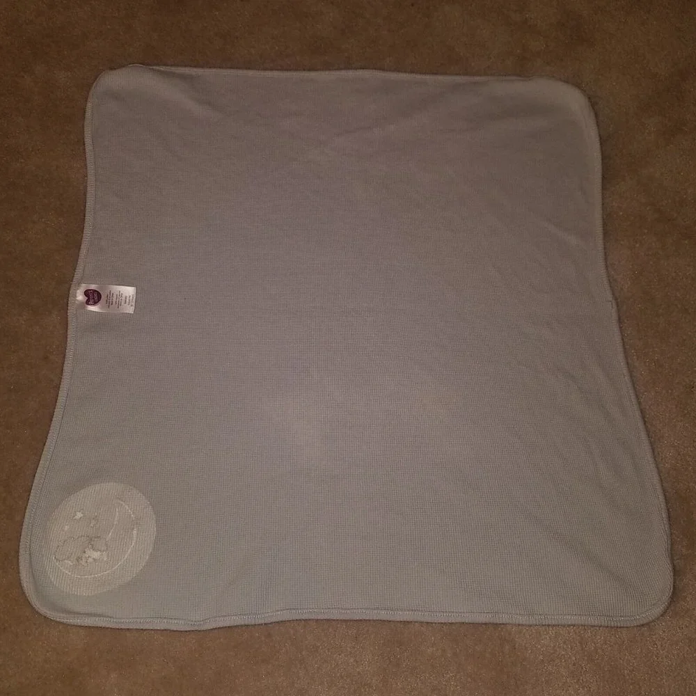 Parent's Choice Sheep Lamb Waffle Knit Cotton Thermal Baby Blanket Moon Stars